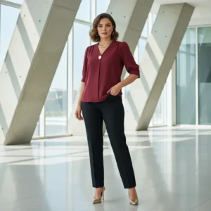 Premium Solid Flowy Top