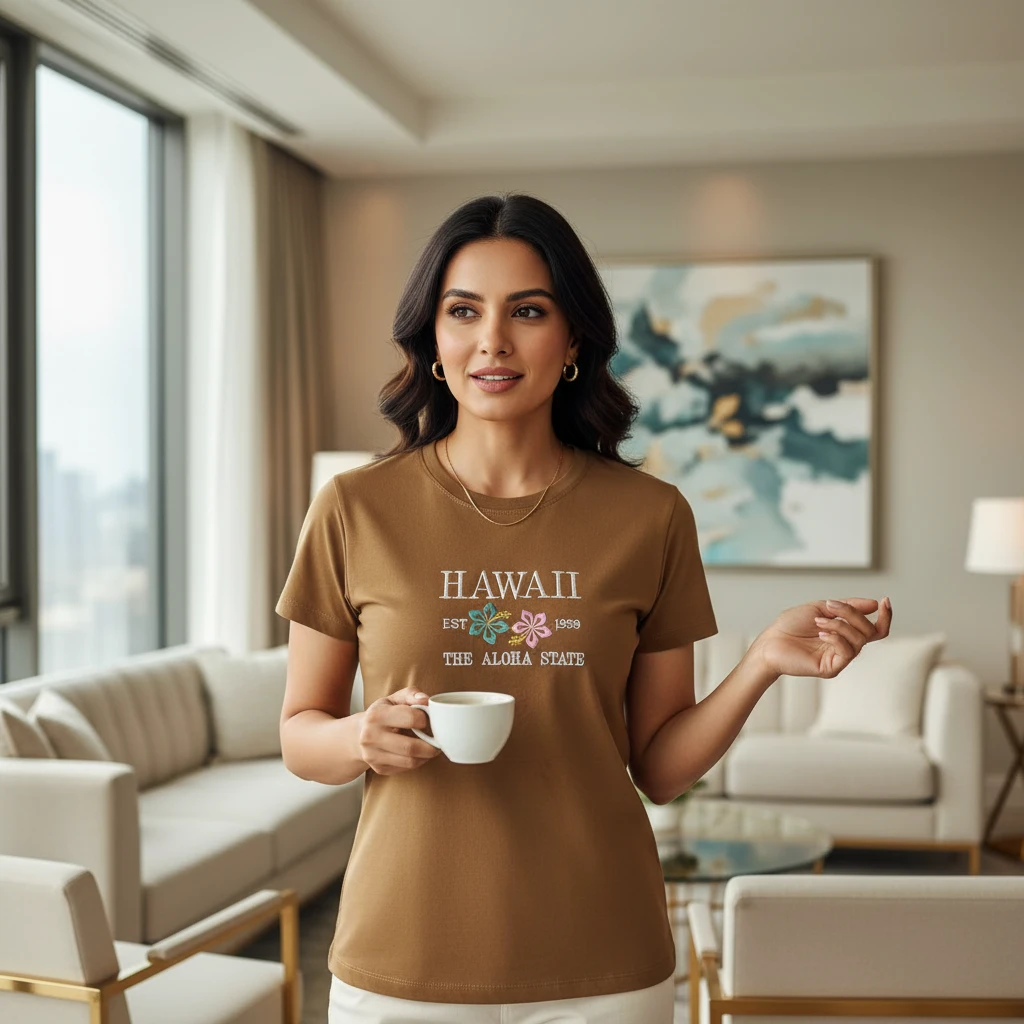 hawaii-graphic-cotton-t-shirt